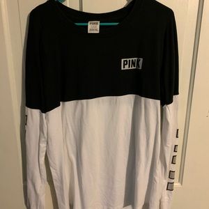 Pink long sleeve T-shirt